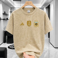 ACID WASH DROP SHOULDER T-SHIRT