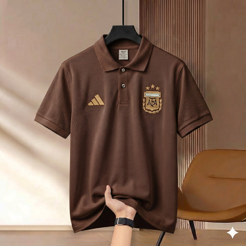 Highdency Rubber Print Polo Shirt