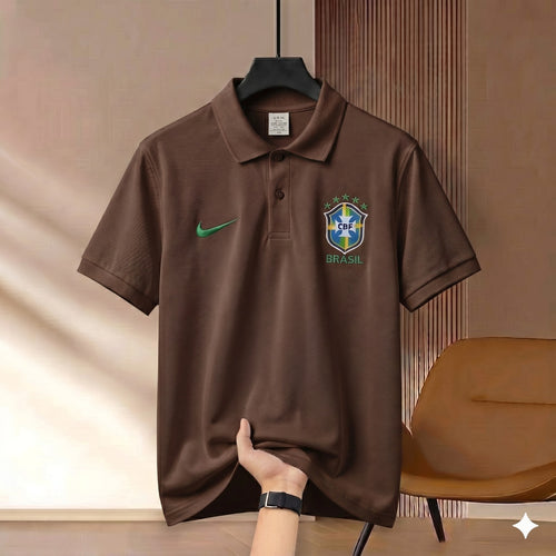 Highdency Rubber Print Polo Shirt